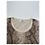Top senza maniche in maglia con stampa pitone vintage Givenchy Boutique crema marrone M - vista 6