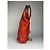 Céline Vintage Celine Triomphe Crest Krokodil-Prägung Leder Tote Rot - Ansicht 4