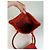 Céline Vintage Celine Triomphe Crest Krokodil-Prägung Leder Tote Rot - Ansicht 9