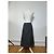 Gonna in Lana Vintage Givenchy Nouvelle Boutique Grigio Carbone S - vista 3