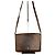 Vintage Givenchy 4G Logo aus genarbtem Leder Umhängetasche in Tan