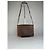 Vintage Givenchy 4G Logo aus genarbtem Leder Umhängetasche in Tan - Ansicht 2