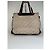 Edge Céline Vintage Celine Macadam C Monogram beschichtete Canvas Tote Beige Burgunder - Ansicht 10