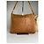 Vintage Loewe Leather Shoulder Bag with Ostrich Trim Tan Camel - view 13