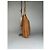 Vintage Loewe Leather Shoulder Bag with Ostrich Trim Tan Camel - view 3