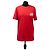 Camiseta de algodón roja Moncler con logo