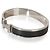 Bracciale Hermès Clic HH in Nero Opaco - vista 3