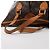 Borsa Louis Vuitton Palermo PM Monogram 2Way in marrone M40145 - vista 6