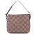 Borsa per il trucco Trouse di Louis Vuitton Marrone Damier ebene
