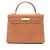 Borsa Hermès Kelly 32 oro Marrone