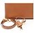 Borsa Hermès Kelly 32 oro Marrone - vista 6