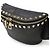 Borsa a tracolla in pelle nera Valentino Nero - vista 4