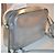 Borsa a mano Jimmy Choo in pelle argento - vista 6