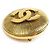 Spilla in metallo dorato Chanel D'oro - vista 2