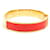 Bracelet Bangle Clic Clack H d'Hermès Doré Orange  - vue 3