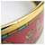 Bracciale bangle in oro e smalto multicolore Hermès D'oro  - vista 7
