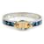 Hermès Bangle-Armband Mini Click Chaine d'Ancre HERMES Silber Blau Golden  - Ansicht 1