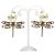 Pendientes colgantes diseño libélula Christian Dior Plata Dorado Blanco roto - vista 2
