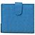 Billetera Bifold Intrecciato Bottega Veneta Azul