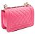 Borsa a Spalla Chanel Boy Small Rosa - vista 2