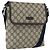 Gucci Flap Messenger GG Toile enduite Petite Bleu Marine