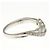 Autre Marque 18K Weißgold Diamantring Silber - Ansicht 4
