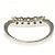 Autre Marque 18K Weißgold Diamantring Silber - Ansicht 5
