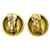 Timeless Orecchini rotondi Coco Mark di Chanel D'oro  - vista 2