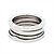 Bulgari Anello Bvlgari B.zero1 3 bande - vista 5