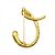 Spilla Lettera C in Oro Giallo 18K di Tiffany & Co. - vista 2