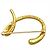 Spilla Lettera C in Oro Giallo 18K di Tiffany & Co. - vista 3