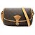Borsa a Spalla Sologne Louis Vuitton Marrone