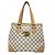 Borsa Tote Hampstead MM Damier Azur di Louis Vuitton Bianco