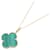 Van Cleef & Arpels Magic Alhambra Malachite Necklace Golden  - view 1