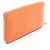 Cartera redonda de seda Azap Long de Hermès Roja Naranja - vista 2