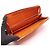 Cartera redonda de seda Azap Long de Hermès Roja Naranja - vista 3