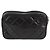 Camera Chanel Vintage Diamant CC Kamera Tasche aus gestepptem Lammleder, groß - Ansicht 2