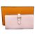 Cartera Larga Soufflé Bearn de Hermès en Rosa Sakura