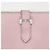 Cartera Larga Soufflé Bearn de Hermès en Rosa Sakura - vista 5