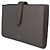 Céline CELINE Medium Strap Wallet in Greige Leather Grey - view 2