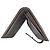 Céline CELINE Medium Strap Wallet in Greige Leather Grey - view 6