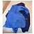 Foulard Balenciaga blu - vista 4