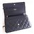 Wallet On Chain Portafoglio in pelle trapuntata nera Camelia con catena Chanel Nero - vista 2