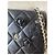 Wallet On Chain Portafoglio in pelle trapuntata nera Camelia con catena Chanel Nero - vista 5