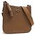 Borsa a spalla in pelle marrone Tory Burch