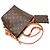 Borsa a Spalla Louis Vuitton Monogram All-in BB Marrone - vista 5
