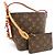 Borsa a Spalla Louis Vuitton Monogram All-in BB Marrone - vista 6