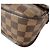 Borsa a Spalla in Tela Damier Louis Vuitton Marrone - vista 4