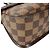 Borsa a Spalla in Tela Damier Louis Vuitton Marrone - vista 5