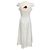 Vestido midi de algodón con ojales Altuzarra blanco Optic White Lily - vista 3